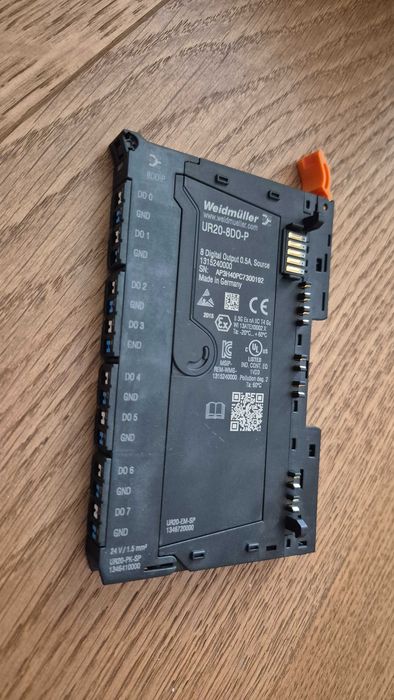 Moduł I/O wejśc wyjść PROFINET Weidmuller UR20-FBC-PN-IRT