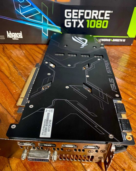 Відеокарта ASUS ROG STRIX GTX 1080 Advanced 8GB | GDDR5X | 256-bit | Топове охолодження
