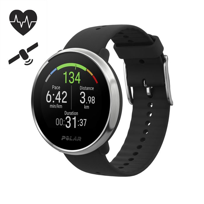 Relógio GPS com Cardio no pulso IGNITE M/L Preto