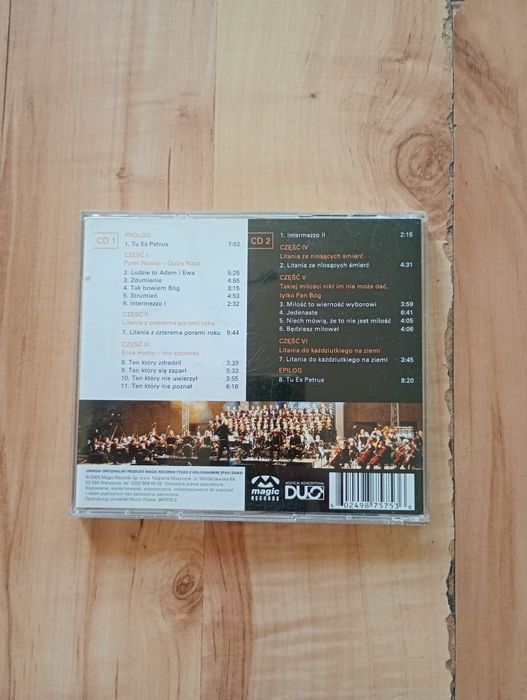 CD Koncert Live Tu Es Petrus Ty Jesteś Skała