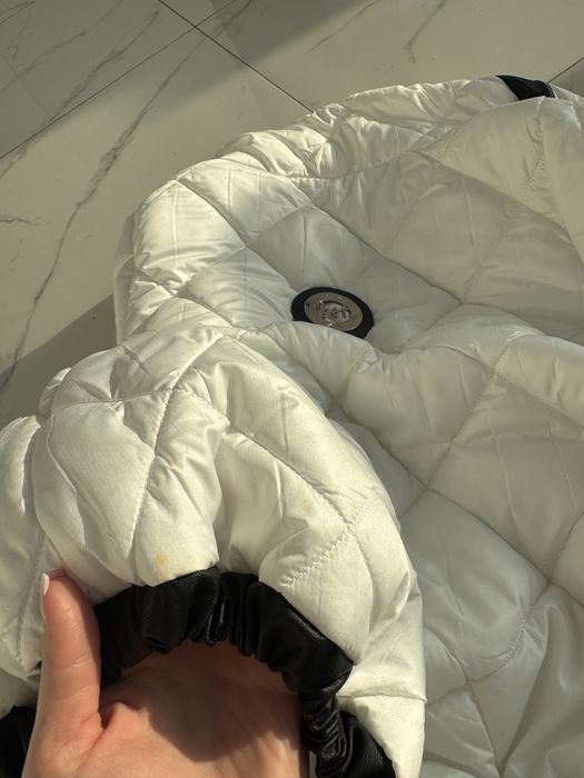 Kurtka bastet butik biala s 36