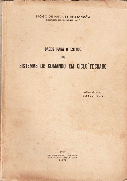 Bases para o Estudo dos Sistemas de Comando em Ciclo Fechado (1952)