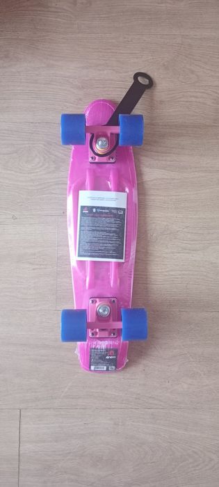 Różowa Fiszka/deskorolka Enero