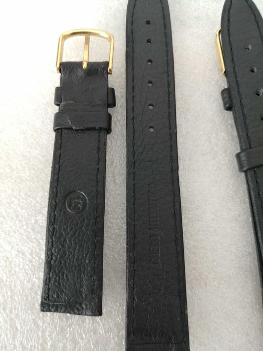 Braceletes em couro genuíno 100% novas 16mm