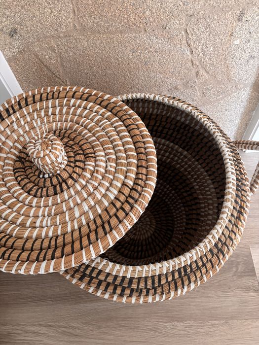 Cesto grande para decoracaçao e arrumaçao