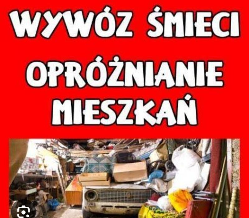 Sprzątanie mieszkań piwnic itp