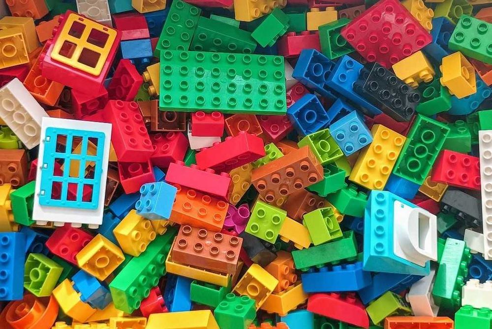 Lego Duplo 2 kg mix klocków konstrukcyjnych