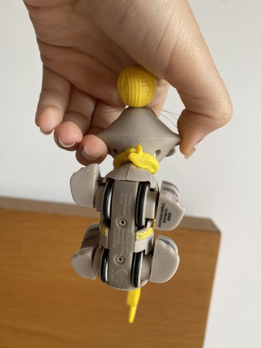 Brinquedo Boneco gato cinzento pet parade pets