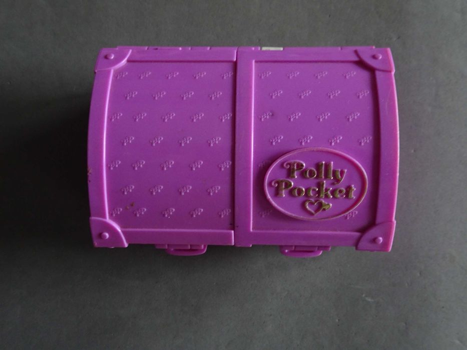 Polly Pocket Surf ‘N Swim Island Vacation Fun Treasure Chest Compact