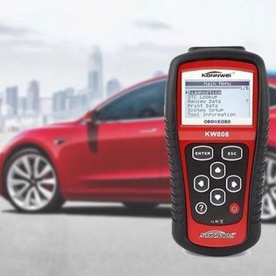 Автомобільний діагностичний сканер Konnwei KW808 OBD II/EOBD, Автотест