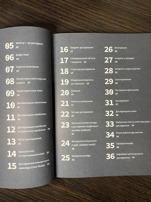 Навчальний посібник. Маґістерська робота з графічного дизайну