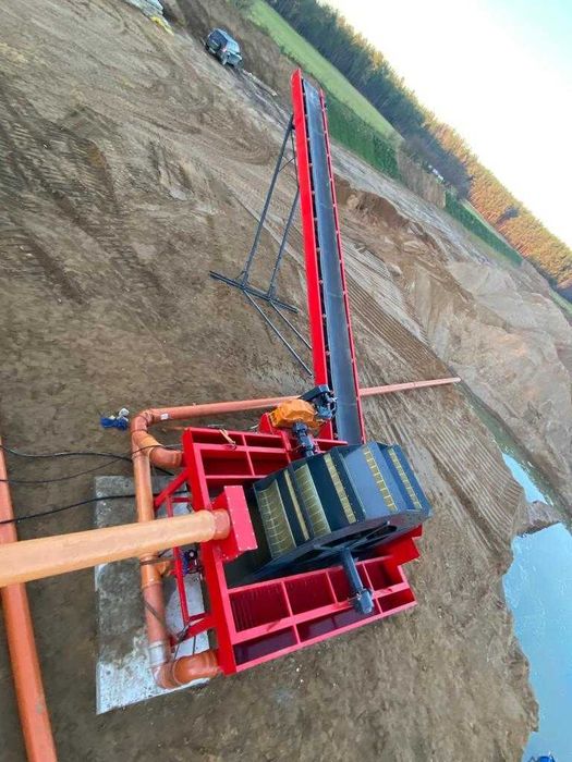 Odwadniacz Kołowy ODK100 do piasku żwiru
