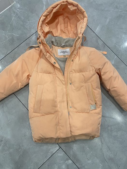 Куртка пуховик для дівчинки, 104-110