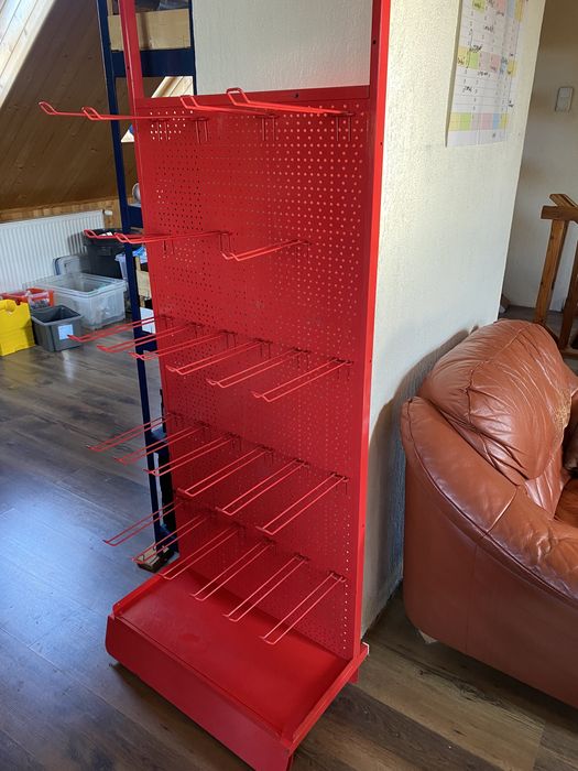 Regał stojak sklepowy ekspozytor półka tablica perforowana narzędziowa