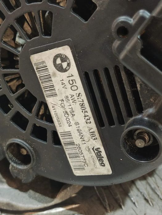 Alternador Original BMW Valeo N57D30 N47D20 7805432 175A 2605773c