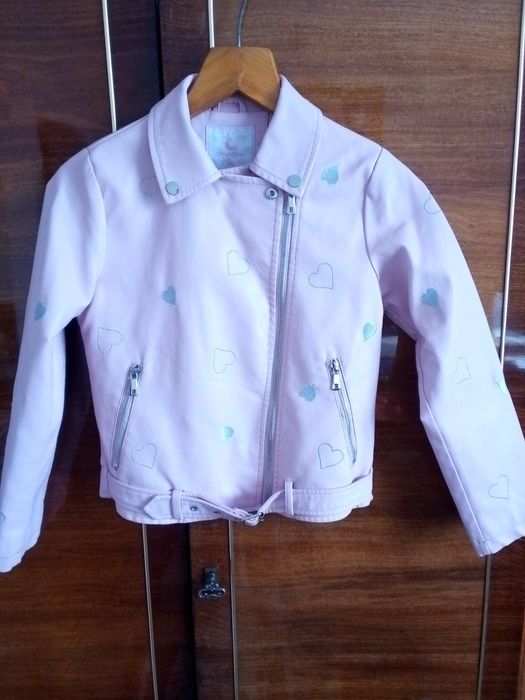 Шкіряна дитяча куртка. 146 - 152