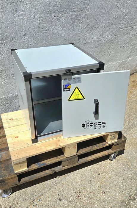 Caixa de ventilação 600 mm x 600 mm x 600 mm Nova