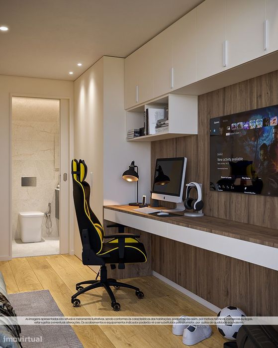 Apartamento T2 c/ Terraço (43.25m2)| Empreendimento Geminus (Arcozelo)