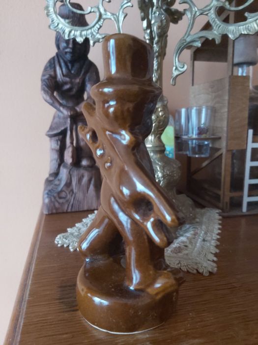 Niemiecka figurka kolekcjonerska kominiarz XXw.