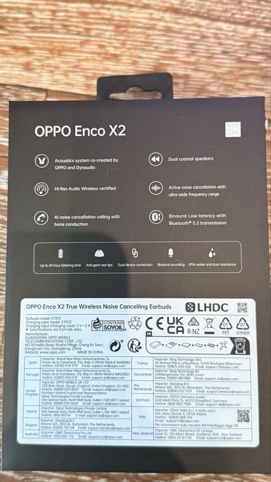 Продам бездротові навушники Oppo enco X2