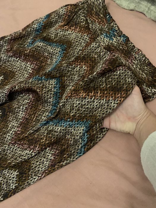 Conjunto camisa e calças de cetim NOVO