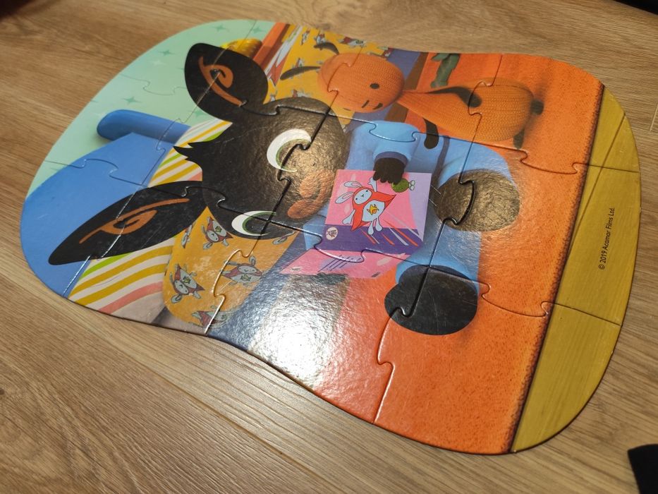 Puzzle Bing dla dziecka 2+ duże puzzle