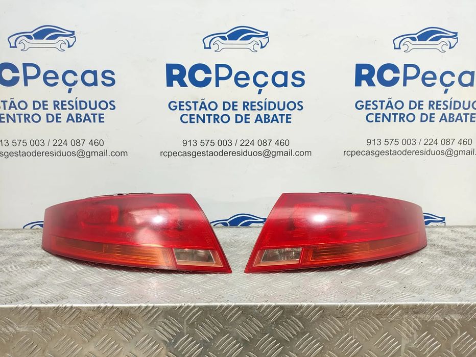 Farolins Tras Traseiros Esquerdo Direito Originais Audi TT MK2 8J 8J3