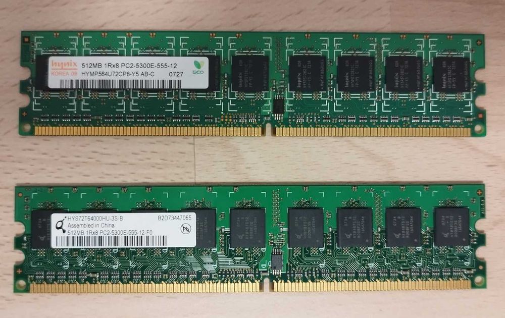Memórias para pc.