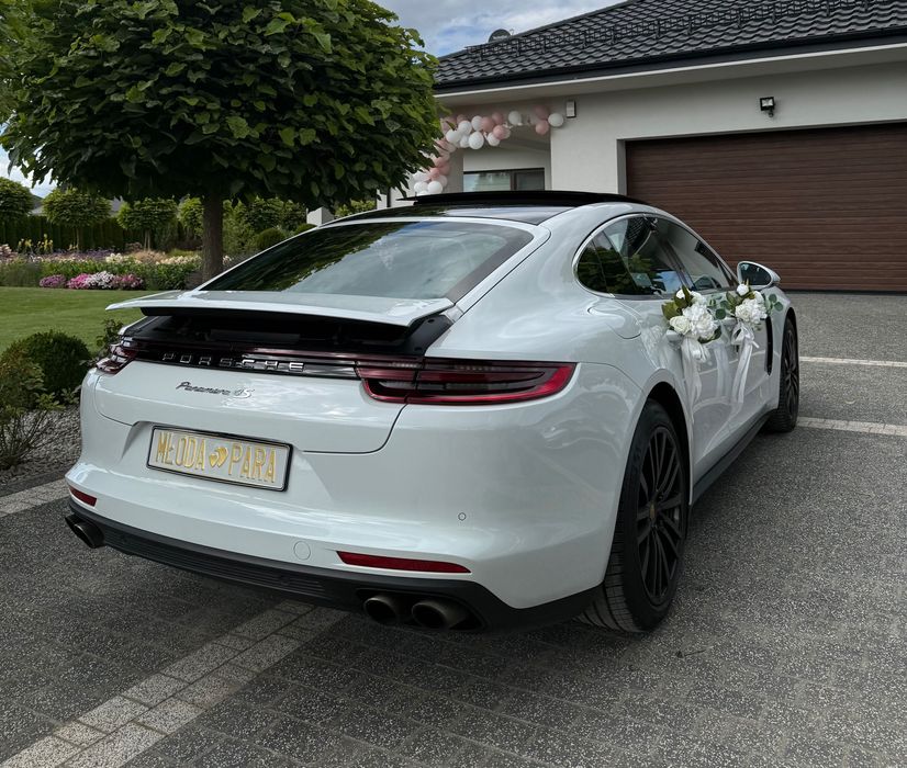 Samochód Auto do Ślubu Wesele Porsche Panamera 4S