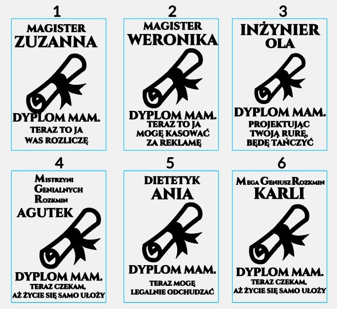 Personalizowany brelok z grawerem- dla magistra, inżyniera,licencjat