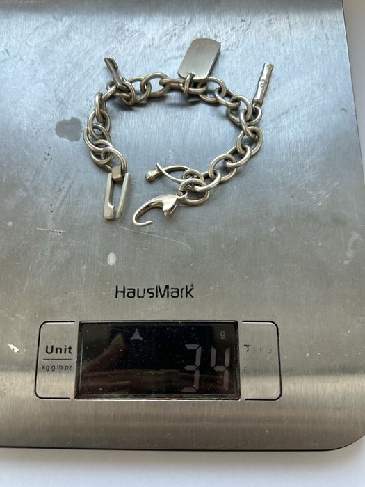 Вінтаж срібний браслет Gucci 925