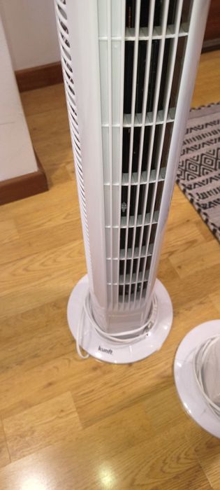 2 ventiladores de coluna seminovos