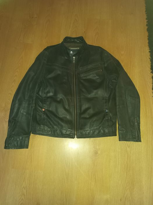 Kurtka skórzana biker Angelo Litrico L motor punk