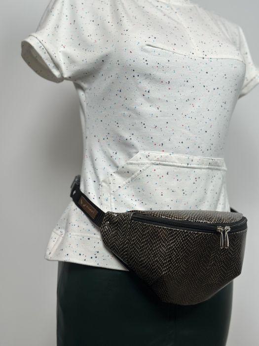 Saszetka nerka handmade ekoskóra