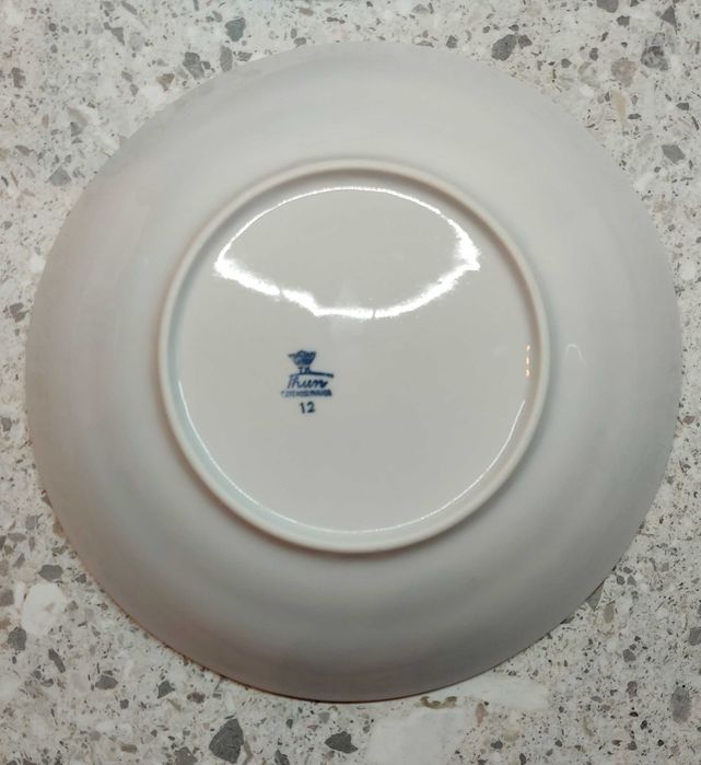 THUN Czechosłowacja porcelana talerze zestaw 6 szt.