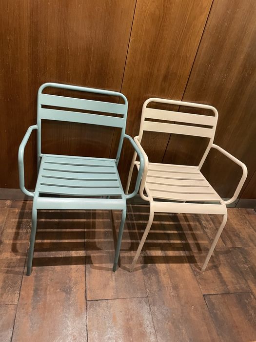 Mobiliario de esplanada metalico