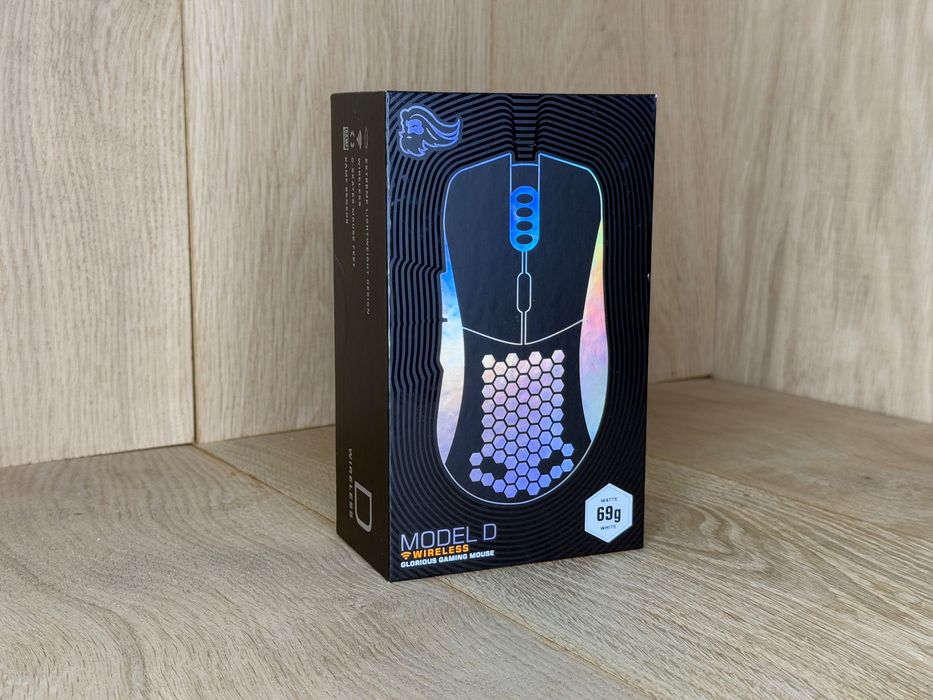 Миша Glorious Model D Minus Matte USB White (GLO-MS-DM-MW)