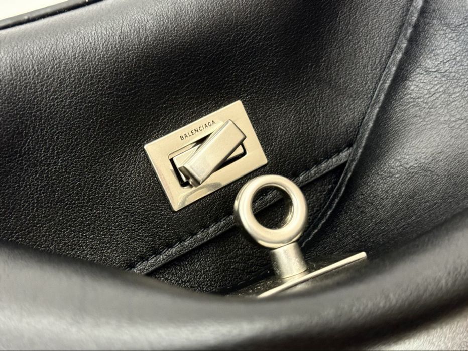 Сумка balenciaga rodeo 28-29 см шкіряна