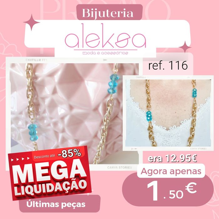 Bijuteria artigos de loja (colares e pulseiras)