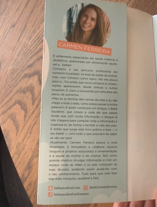 Livro “Estamos grávidos! E agora?” Carmem Ferreira