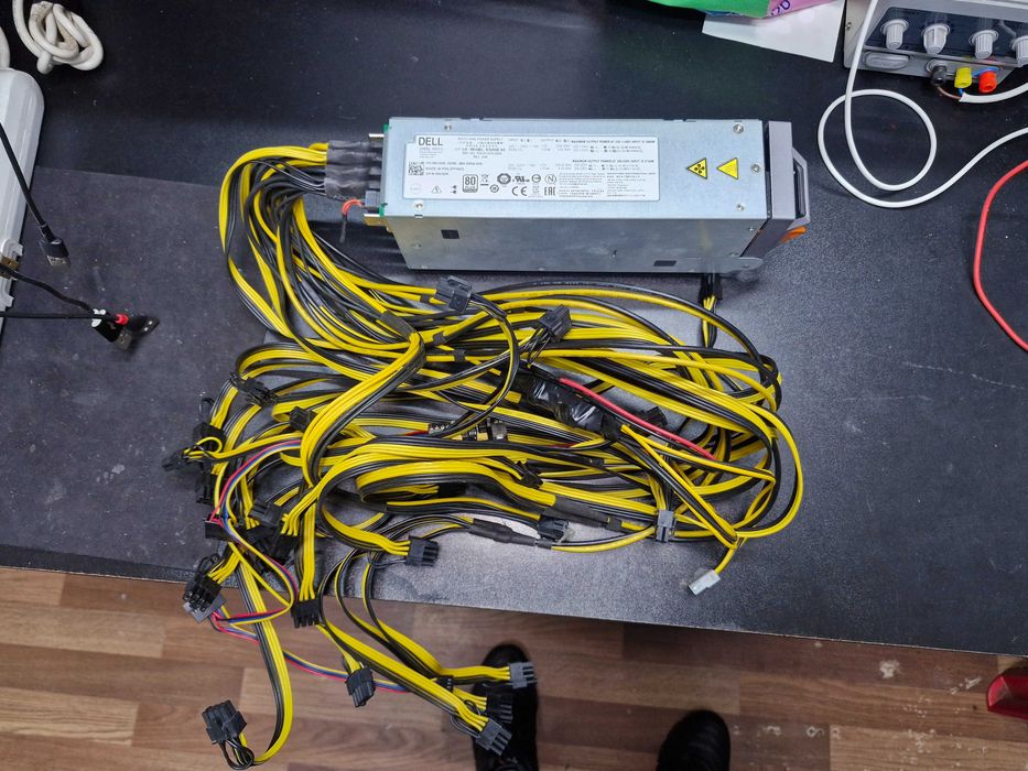 ЛУЧШИЙ Блок питания для майнера GPU фермы DELL 80PLUS TITANIUM 3000W