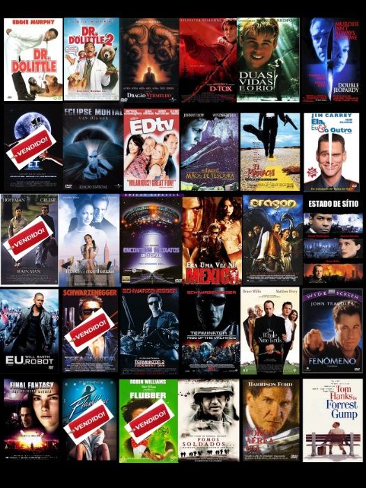DVD's Originais (Títulos de A a O)