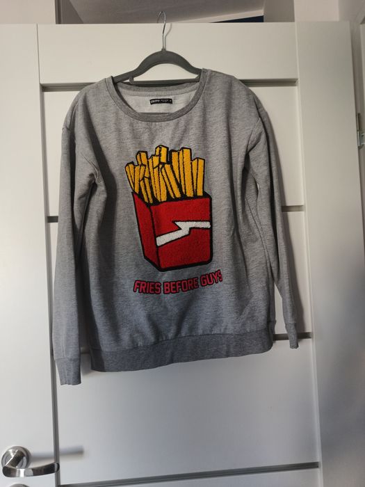 Bluza z obrazkiem frytek