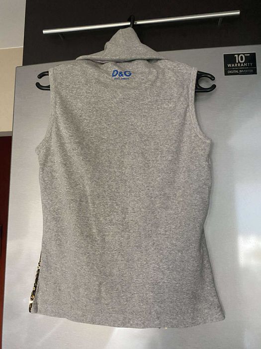 DOLCE&GABBANA markowy fantazyjny golf r. XS