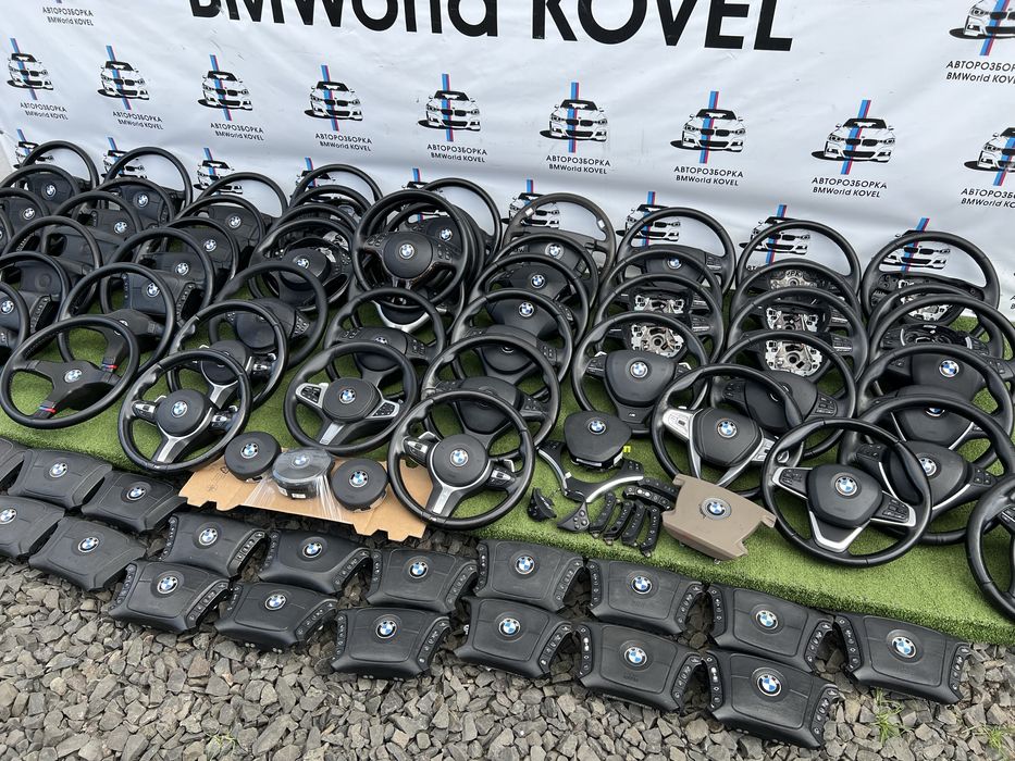 Рулі BMW E,F,G серія кермо М-тех Подушка БМВ рест дорест М аірбег руль