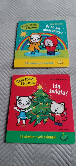 Kicia Kocia książka z okienkami