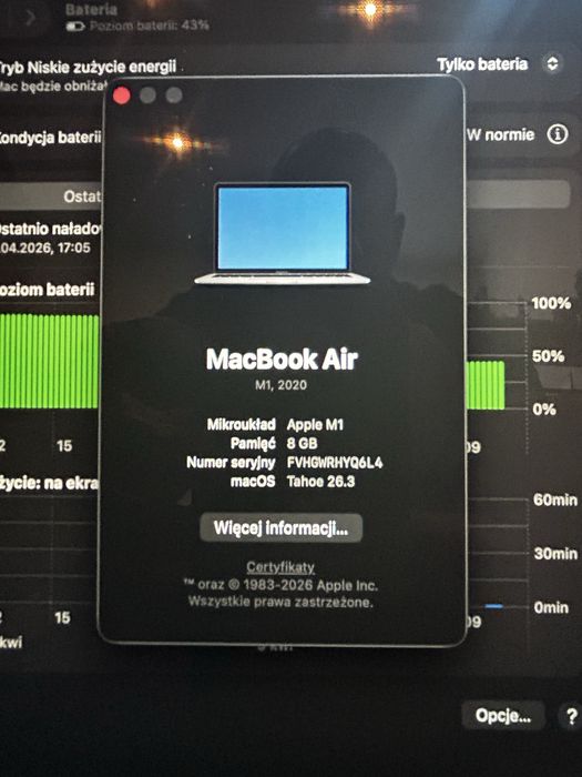 Macbook Air M1 8/256
