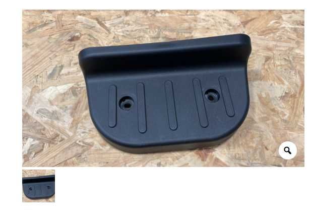 Suportes de Apoio de Pés Lateral (ou Bracket de Pedal Traseiro)