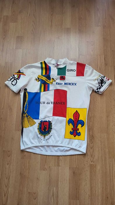 Koszulka rowerowa Vintage Giordana Sport Eddy Merckx