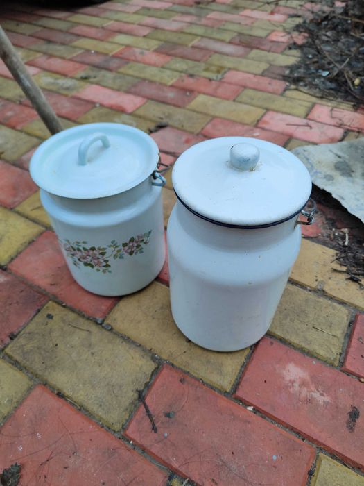 Бидончик эмалированный